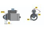 BOSCH Starter 0986014371 für Suzuki HOLDEN MARUTI