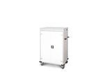 Laptopwagen mit Ladefunktion, 2-Punkt-Verriegelung, Feststellbremse, 20 Fächer, B 920 x T 500 x H 1250, weiss