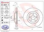 BREMBO Bremsscheibe 09d62511 330mm 30mm für HYUNDAI