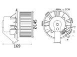 MAHLE Innenraumgebläse ab88000s für VW