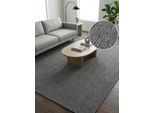 Teppich OTTO HOME "Nollan, In- und Outdoor geeignet, Balkon, Camping", anthrazit, B:155cm H:8mm L:230cm, Kunstfaser, Teppiche, Teppich, Wetterfest & UV-beständig, Sisal-Optik, Esszimmer, Wohnzimmer