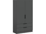 Wäscheschrank HOME AFFAIRE "SKARDE, Kleiderschrank, Schlafzimmerschrank, Schrank", anthrazit, anthrazit, B:80cm H:140cm T:37cm, FSC-zertifizierter Holzwerkstoff, Schränke, OTTO BESTSELLER, Garderobe, Universalschrank, Flurschrank, Schrank