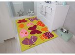 Kinderteppich ARTE ESPINA "Spirit Glowy 3140", bunt (multi), B:110cm H:23mm L:160cm, Obermaterial: 100% Modacryl, Teppiche, Kinderteppich, Besonders strapazierfähig und pflegeleicht