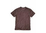 Herrlicher Herren T-Shirt Base Rot 100 % Baumwolle