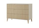 PAIDI Kommode Jonte ¦ beige ¦ Maße (cm): B: 123,5 H: 95,2 T: 55.9