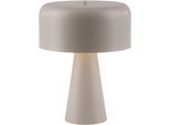 LED Tischleuchte "PENTO", beige (sandbrise), 1, Ø 26,5cm H: 34,5cm, 1 Stk., SCHÖNER WOHNEN-KOLLEKTION, Leuchten, SCHÖNER WOHNEN Kollektion, Schnurschalter, Downlight, LED Tischleuchte