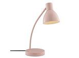 BRILLIANT Tischleuchte "Jerry", rosa, 1, H: 42cm, 1 Stk., Leuchten, E14, 43 cm, Metall, max. 20 W, LED geeignet, Tischleuchte