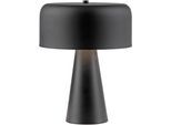 LED Tischleuchte "PENTO", schwarz, 1, Ø 26,5cm H: 34,5cm, 1 Stk., SCHÖNER WOHNEN-KOLLEKTION, Leuchten, SCHÖNER WOHNEN Kollektion, Schnurschalter, Downlight, LED Tischleuchte