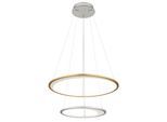 LED-Hängeleuchte Umbra Silber/Goldfarben max. 40 Watt