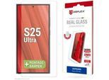 DISPLEX Displayschutzglas "Real Glass Screen Protection", transparent, B:9cm H:1cm T:19,9mm, Displayfolien, Displayschutzfolie, Schutzfolie, Bildschirmschutz, kratz- & stoßfest