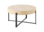 Couchtisch Runner Holz, Metall, Holzwerkstoff 80/42 cm