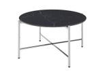 Couchtisch Chris Metall, Keramik 80/43 cm