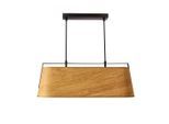 Möbelix , Schwarz, Eichefarben , Metall, Kunststoff , 20x100x60 cm , RoHS, Europäischer Sicherheitsstandard , einfach zu transportieren , Beleuchtung, Innenleuchten, Hängeleuchten, Esstischlampen