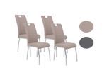 P & B , Cappuccino , Metall, Textil , 43x100x64 cm , mit Griff ,