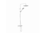 Kludi DIVE Dive X 3S Thermostat-Dual-Shower-System 6906753-00 mit Handbrause, weiß matt