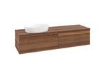 Villeroy und Boch Antao Waschtisch-Unterschrank K37012HM 160x36x50cm, Waschbeckenplattenfarbe warm walnut, warm walnut