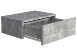 Nachtkästchen USAL M 45 Beton-Grau