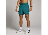 MP Herren Hybrid Lightweight 5 2-in-1 Shorts - Sattes Petrol - XS