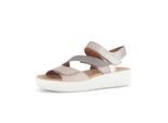 Plateausandaletten GABOR "Plateau Sandale", Damen, Gr. 37, beige, Schuhe