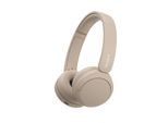 Sony WH-CH520 Beige On-Ear Kopfhörer (Connect App, bis zu 50h Wiedergabezeit, 3 Minuten Schnellladen, Bluetooth, Mikrofon, Mehrfachkopplung)