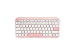 ASUS Marshmallow Tastatur KW100, Pink (Bluetooth, DE-Layout)