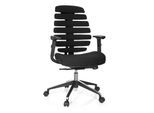 hjh OFFICE Profi Bürostuhl ERGO LINE II Stoff mit Armlehnen