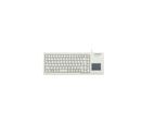 CHERRY XS Touchpad G84-5500 Tastatur, Hellgrau (US-Layout mit EURO Symbol)