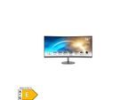 MSI PRO MP341CQDE, Schwarz, 34 Zoll, Curved, UWQHD, VA, 100 Hz, 1 ms (HDMI, DisplayPort, neigbar, AMD FreeSync)