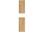 Limes Badschrank 2er Set zur Wandmontage weiß Hgl