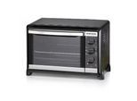 ROMMELSBACHER BG 1250 EX Kleinbackofen, schwarz mit Pizzastein & Umluft