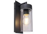 Globo , Anthrazit, Klar , Metall , 8.9x25 cm , CE ,
