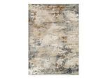 Dieter Knoll , Grau, Beige , Textil , Abstraktes , rechteckig , 80x150 cm , Oeko-Tex® Standard 100 , für Fußbodenheizung geeignet, rutschfest, in verschiedenen Größen erhältlich, für Hausstauballergiker geeignet, antistatisch, pflegeleicht, strapazierfähig, reißfest , Teppiche & Böden, Teppiche, Webteppiche