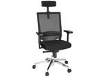 Drehstuhl Porto Max High Schwarz