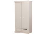 Drehtürenschrank Connect Grau