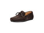 Slipper GANT "Gant Slipper Veloursleder", Herren, Gr. 44, dunkelbraun, Veloursleder, Schuhe Slipper