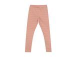 Leggings MINYMO "Leggings MILeggings", Mädchen, Gr. 110, N-Gr, rosa (peach beige), Obermaterial: 95% Baumwolle CO. 5% Elasthan EL., Hosen Leggings