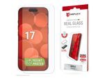 DISPLEX Displayschutzglas "Real Glass Screen Protector mit EASY-ON MountMaster", transparent, B:9cm H:1,3cm T:20,2mm, Displayfolien, Displayschutzfolie, Schutzfolie, Bildschirmschutz, kratz- & stoßfest, Displayschutzglas