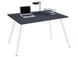 Schreibtisch VCM "Schreibtisch Bürotisch Computertisch Salia 160x80", schwarz (anthrazit), B:160cm T:80cm, Tische, Schreibtisch