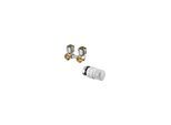 Oventrop Anschluss-Set Multiflex F Eckform, für G 3/4 AG (1715814)