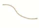 Kette ohne Anhänger ADELIA´S "Collier Halskette aus 333 Gelbgold", gold, Halsketten, Herren, 45cm, Gold, 45 cm