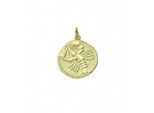 Sternzeichenanhänger ADELIA´S "Sternzeichen Anhänger Krebs 333 Gold ( 8K )", gold, Schmuckanhänger, Damen, Krebs, Gold, Goldanhänger Krebs