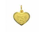 Kette mit Anhänger ADELIA´S "Damen 333 Gold Anhänger Amor", gold, Halsketten, Damen, Gold, Schmuckset - Set mit Halskette