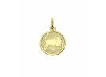 Sternzeichenanhänger ADELIA´S "Sternzeichen Anhänger Stier 333 Gold ( 8K )", gold, Schmuckanhänger, Damen, Stier, Gold, Goldanhänger Stier