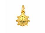 Kettenanhänger ADELIA´S "Anhänger Marienkäfer 333 Gold ( 8K )", gold, Schmuckanhänger, Mädchen, Gold, Kettenanhänger, Goldanhänger Marienkäfer