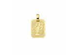Sternzeichenanhänger ADELIA´S "Sternzeichen Anhänger Krebs 333 Gold ( 8K )", gold, Schmuckanhänger, Damen, Krebs, Gold, Goldanhänger Krebs