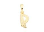 Buchstabenanhänger ADELIA´S "Buchstabenanhänger P 333 Gold ( 8K )", gold, Schmuckanhänger, Damen, P, Gold, Goldanhänger Buchstabe P