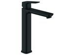 GROHE Einhand-Waschtisch-Batterie Cubeo 101780 XL-Size, gl. Körper MST kalt matt black, 1017802430 1017802430