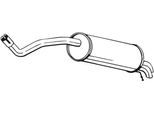 BOSAL Endschalldämpfer 278717 für Skoda