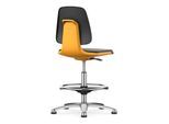 Bimos Arbeitsstuhl Labsit mit Gleiter Sitz-H. 520-770 mm Skintec orange (9121-4000-3279-525)