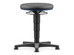 Bimos Hocker Allround Skintec schwarz Sitzhöhe 560-830 mm Fußring (9461-4000-3277)